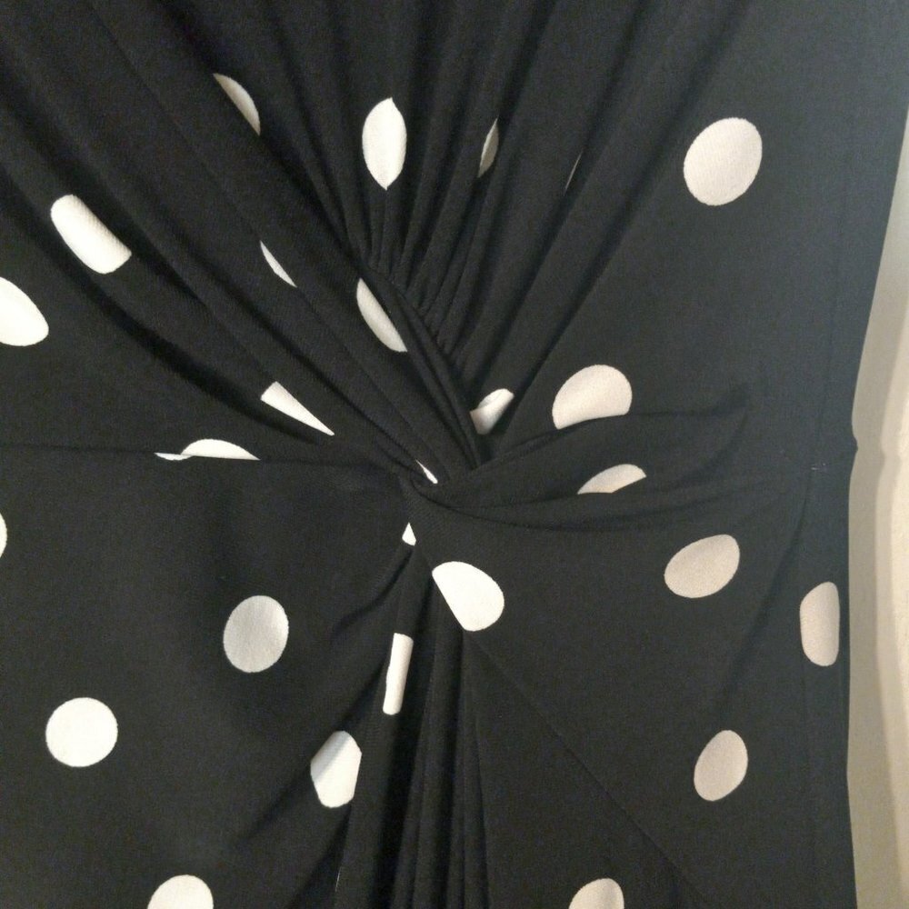 Black and Tan Lauren Ralph Lauren Dress Women's Size 12 - Picture 3 of 4
